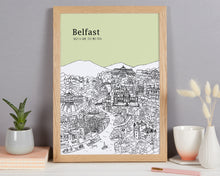 Load image into Gallery viewer, Personalised Belfast Print