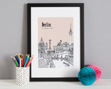 Load image into Gallery viewer, Personalised Berlin Print-4