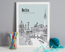 Load image into Gallery viewer, Personalised Berlin Print-7