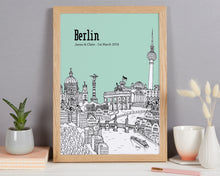 Load image into Gallery viewer, Personalised Berlin Print