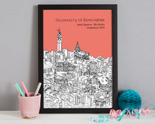Load image into Gallery viewer, Personalised Birmingham Graduation Gift