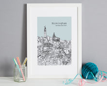 Load image into Gallery viewer, Personalised Birmingham Print-9