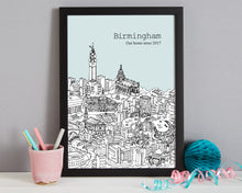 Load image into Gallery viewer, Personalised Birmingham Print-3