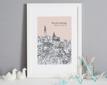 Load image into Gallery viewer, Personalised Birmingham Print-7