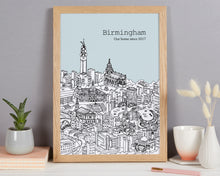 Load image into Gallery viewer, Personalised Birmingham Print