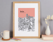 Load image into Gallery viewer, Personalised Boston Print