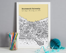 Load image into Gallery viewer, Personalised Bournemouth Graduation Gift