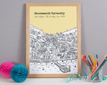 Load image into Gallery viewer, Personalised Bournemouth Graduation Gift