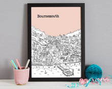 Load image into Gallery viewer, Personalised Bournemouth Print-7