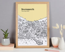 Load image into Gallery viewer, Personalised Bournemouth Print