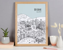 Load image into Gallery viewer, Personalised Brisbane Print