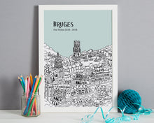 Load image into Gallery viewer, Personalised Bruges Print-6