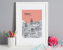 Load image into Gallery viewer, Personalised Bruges Print-7