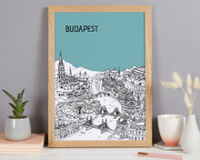 Load image into Gallery viewer, Personalised Budapest Print
