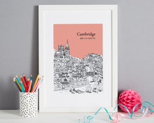 Load image into Gallery viewer, Personalised Cambridge Print-7