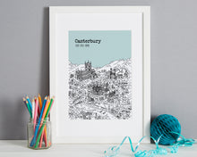 Load image into Gallery viewer, Personalised Canterbury Print-1