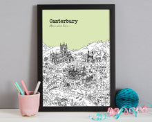 Load image into Gallery viewer, Personalised Canterbury Print-5