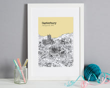 Load image into Gallery viewer, Personalised Canterbury Print-7