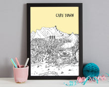 Load image into Gallery viewer, Personalised Cape Town Print-2