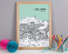 Load image into Gallery viewer, Personalised Cape Town Print