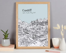 Load image into Gallery viewer, Personalised Cardiff Print