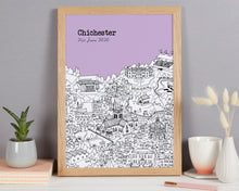 Load image into Gallery viewer, Personalised Chichester Print