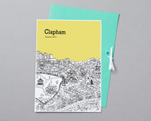 Load image into Gallery viewer, Personalised Clapham Print-4