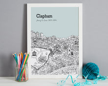 Load image into Gallery viewer, Personalised Clapham Print-6
