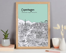Load image into Gallery viewer, Personalised Copenhagen Print