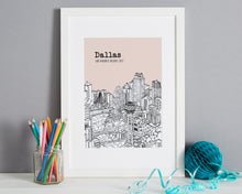 Load image into Gallery viewer, Personalised Dallas Print-3