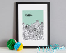 Load image into Gallery viewer, Personalised Dallas Print-6