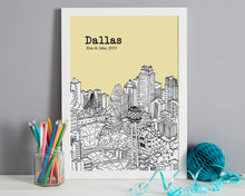 Load image into Gallery viewer, Personalised Dallas Print-4