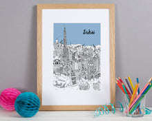 Load image into Gallery viewer, Personalised Dubai Print