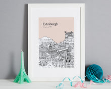 Load image into Gallery viewer, Personalised Edinburgh Print-1