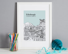Load image into Gallery viewer, Personalised Edinburgh Print-7