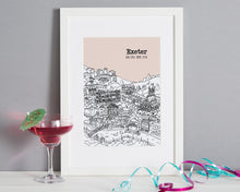 Load image into Gallery viewer, Personalised Exeter Print-6