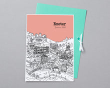 Load image into Gallery viewer, Personalised Exeter Print-3