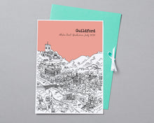 Load image into Gallery viewer, Personalised Guildford Graduation Gift