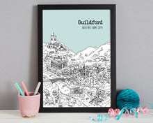 Load image into Gallery viewer, Personalised Guildford Print-6