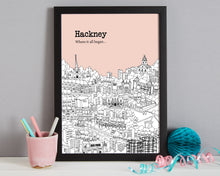 Load image into Gallery viewer, Personalised Hackney Print-7