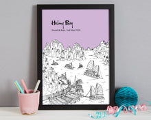 Load image into Gallery viewer, Personalised Halong Bay Print-3