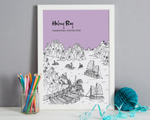 Load image into Gallery viewer, Personalised Halong Bay Print-6