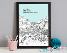Load image into Gallery viewer, Personalised Hastings Print-5