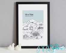 Load image into Gallery viewer, Personalised Isle of Man Print-3
