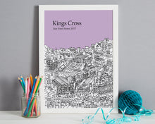 Load image into Gallery viewer, Personalised Kings Cross Print-5