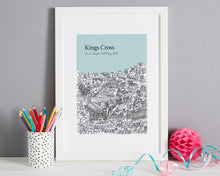 Load image into Gallery viewer, Personalised Kings Cross Print-1
