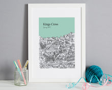 Load image into Gallery viewer, Personalised Kings Cross Print-6