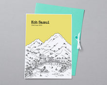 Load image into Gallery viewer, Personalised Koh Samui Print-6
