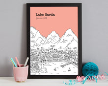 Load image into Gallery viewer, Personalised Lake Garda Print-6