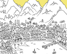 Load image into Gallery viewer, Personalised Lake Garda Print-2